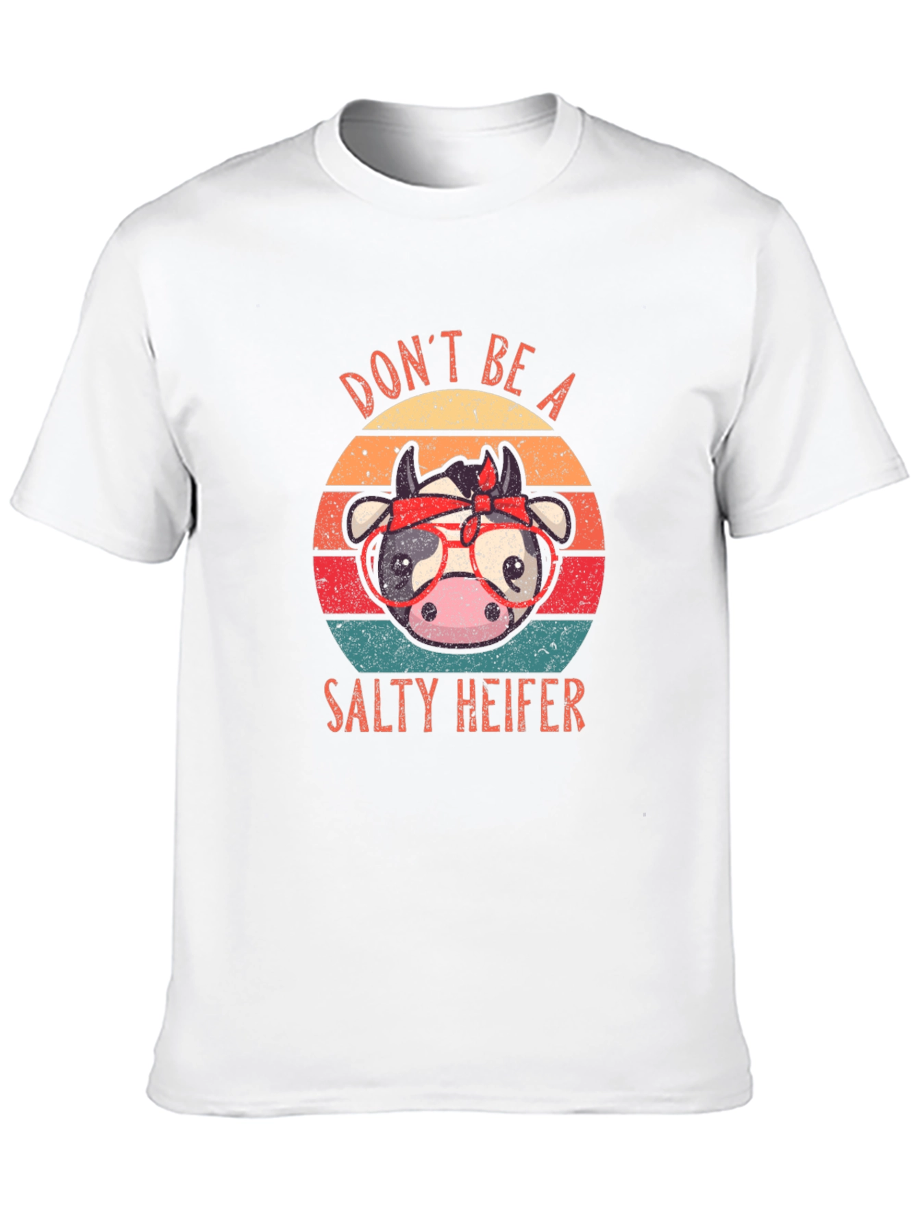 Salty Heifer T-Shirt - Funny Cow Tee