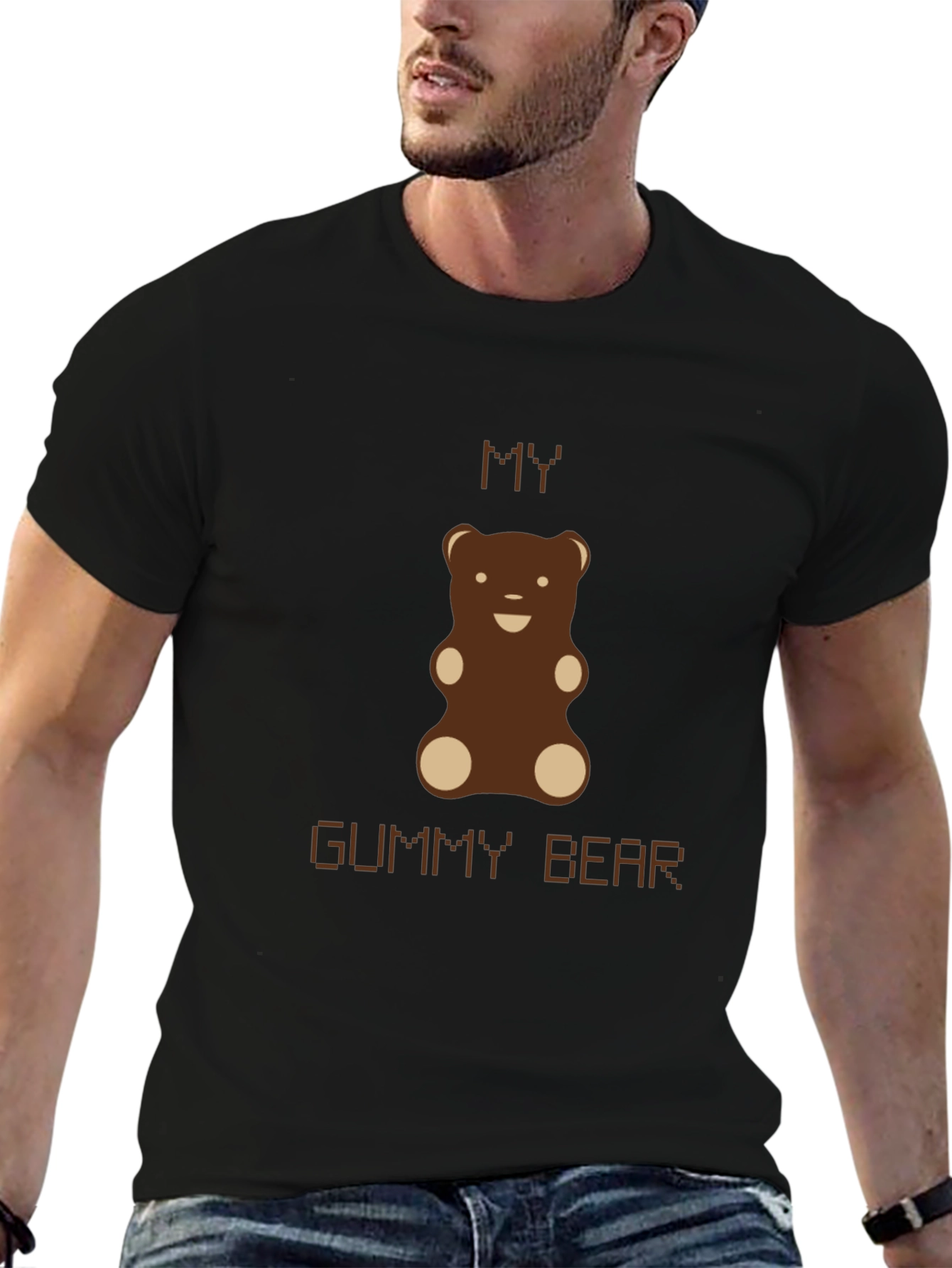 My Gummy Bear Black T-Shirt