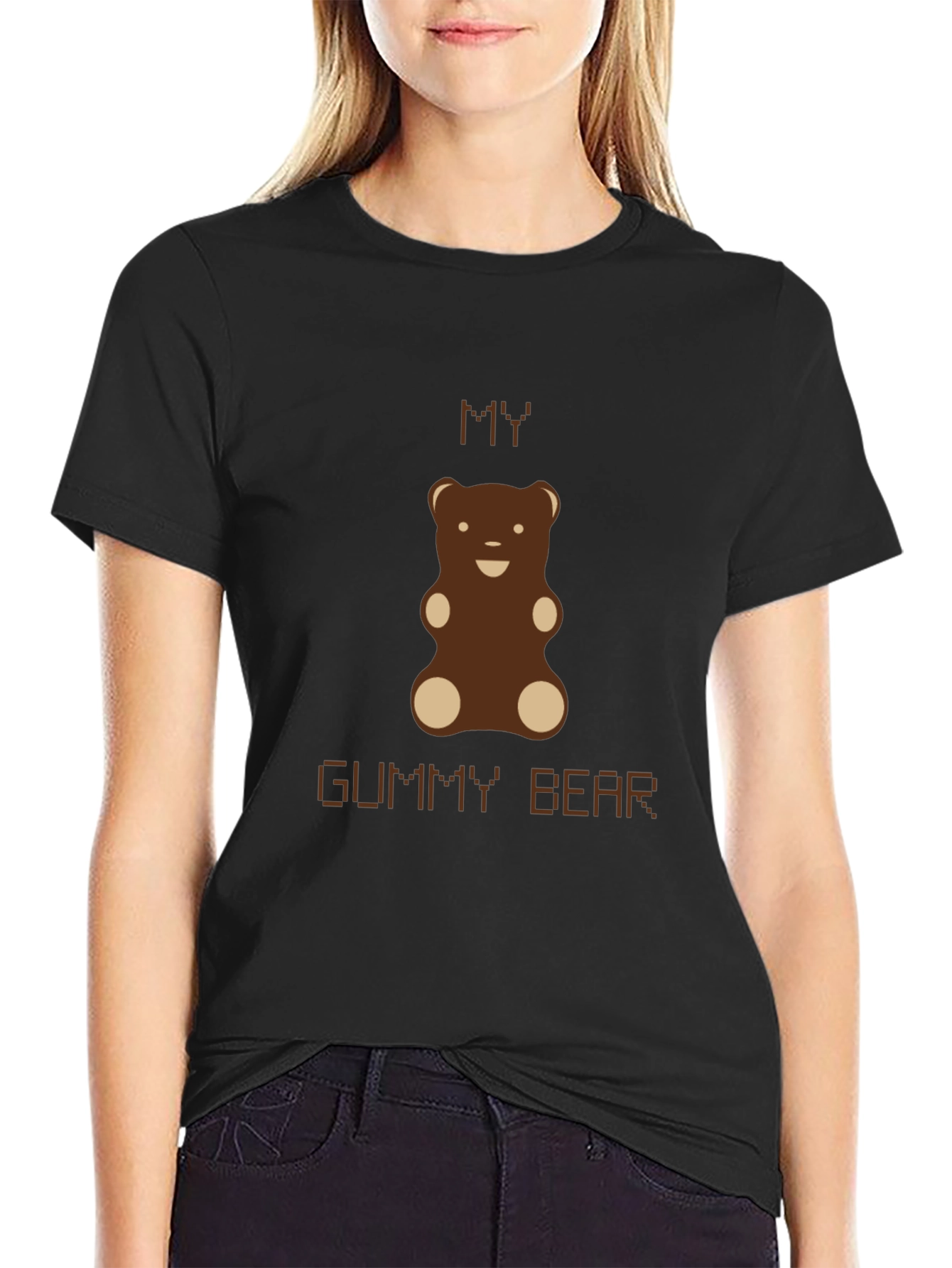My Gummy Bear Black T-Shirt
