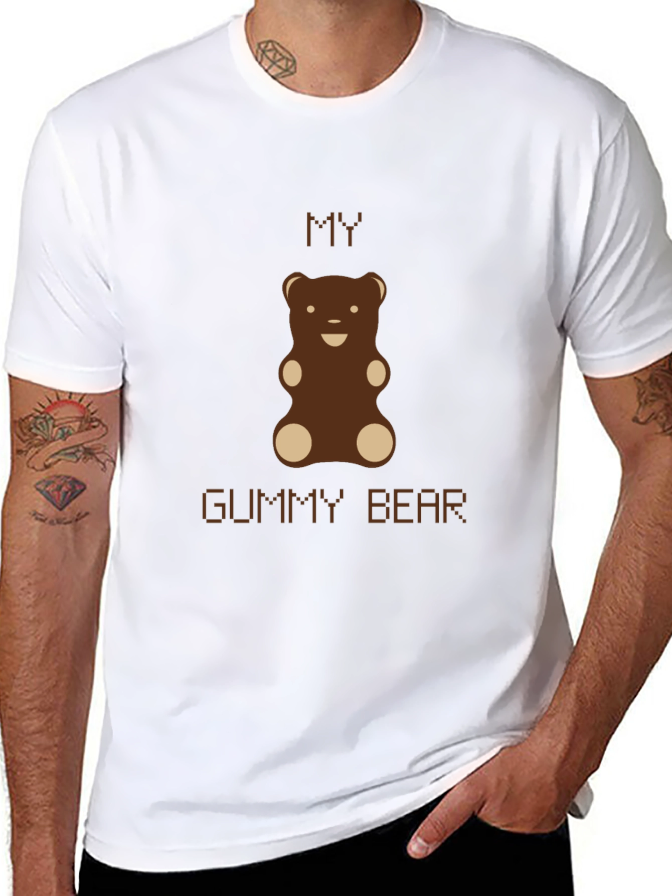 My Gummy Bear Black T-Shirt
