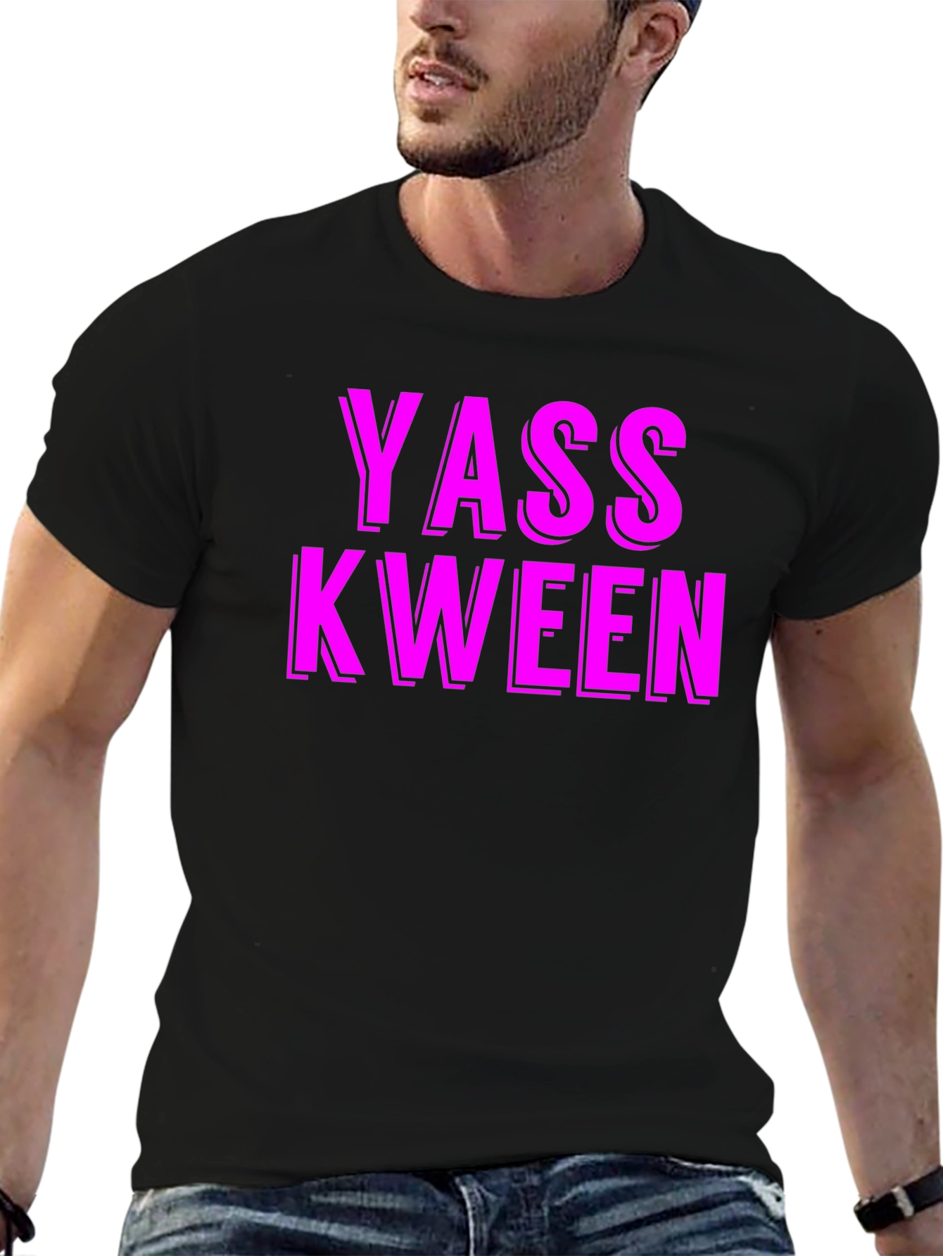Yass Kween Graphic Tee - Black