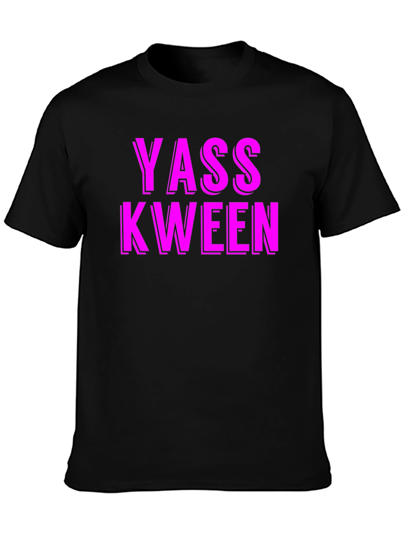 Yass Kween Graphic Tee - Black