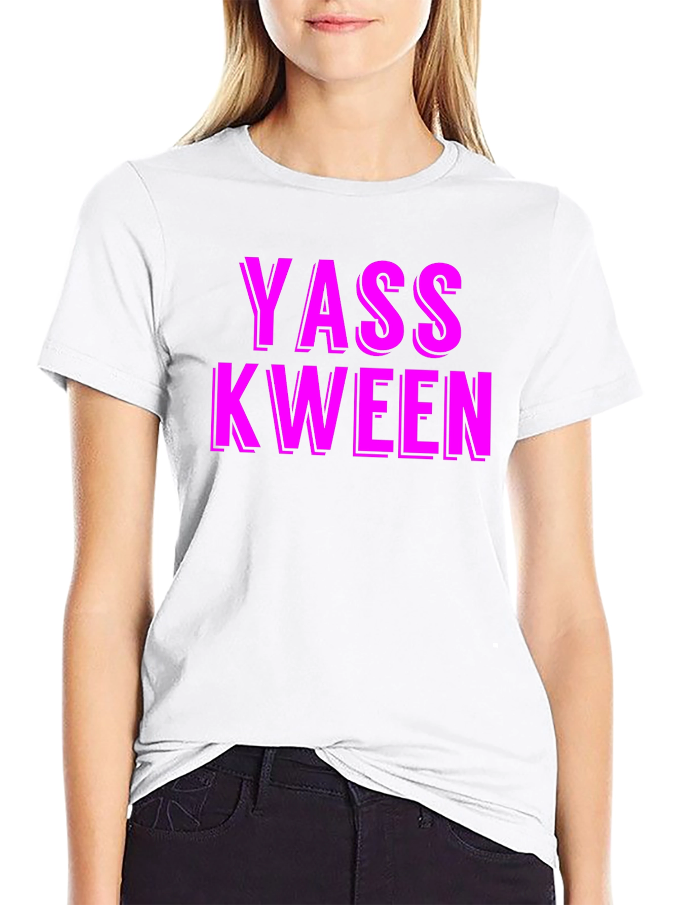 Yass Kween Graphic Tee - Black
