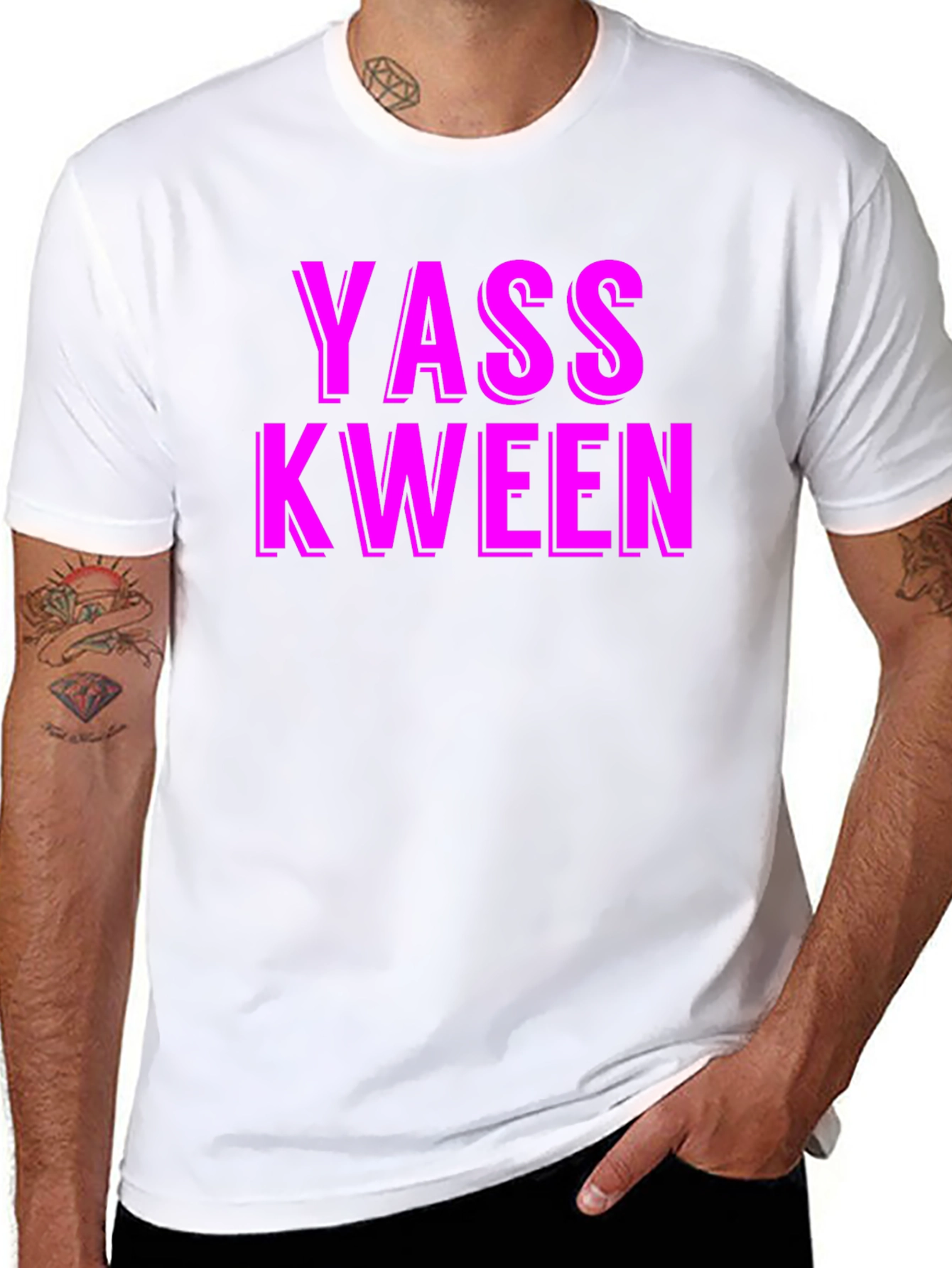 Yass Kween Graphic Tee - Black