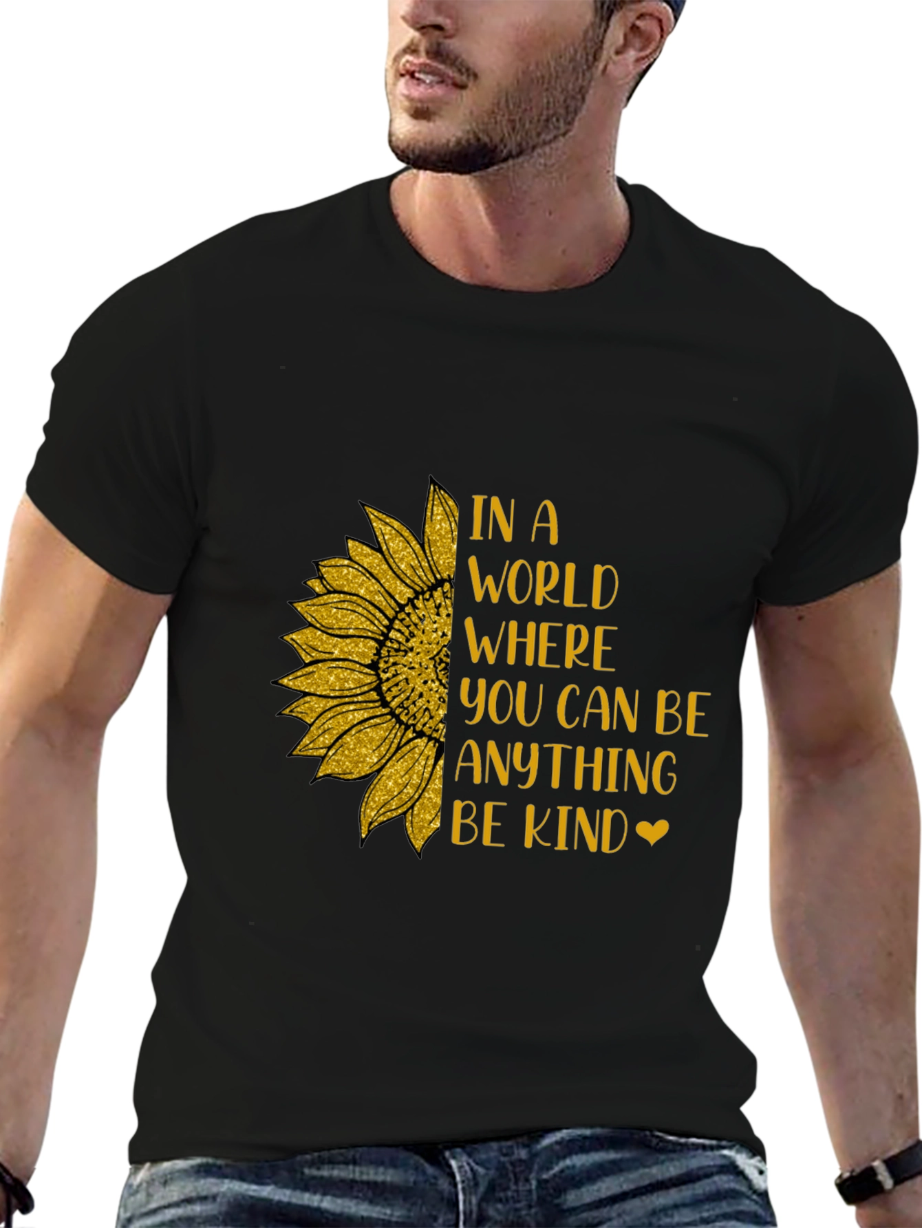 Kindness Sunflower Graphic Tee