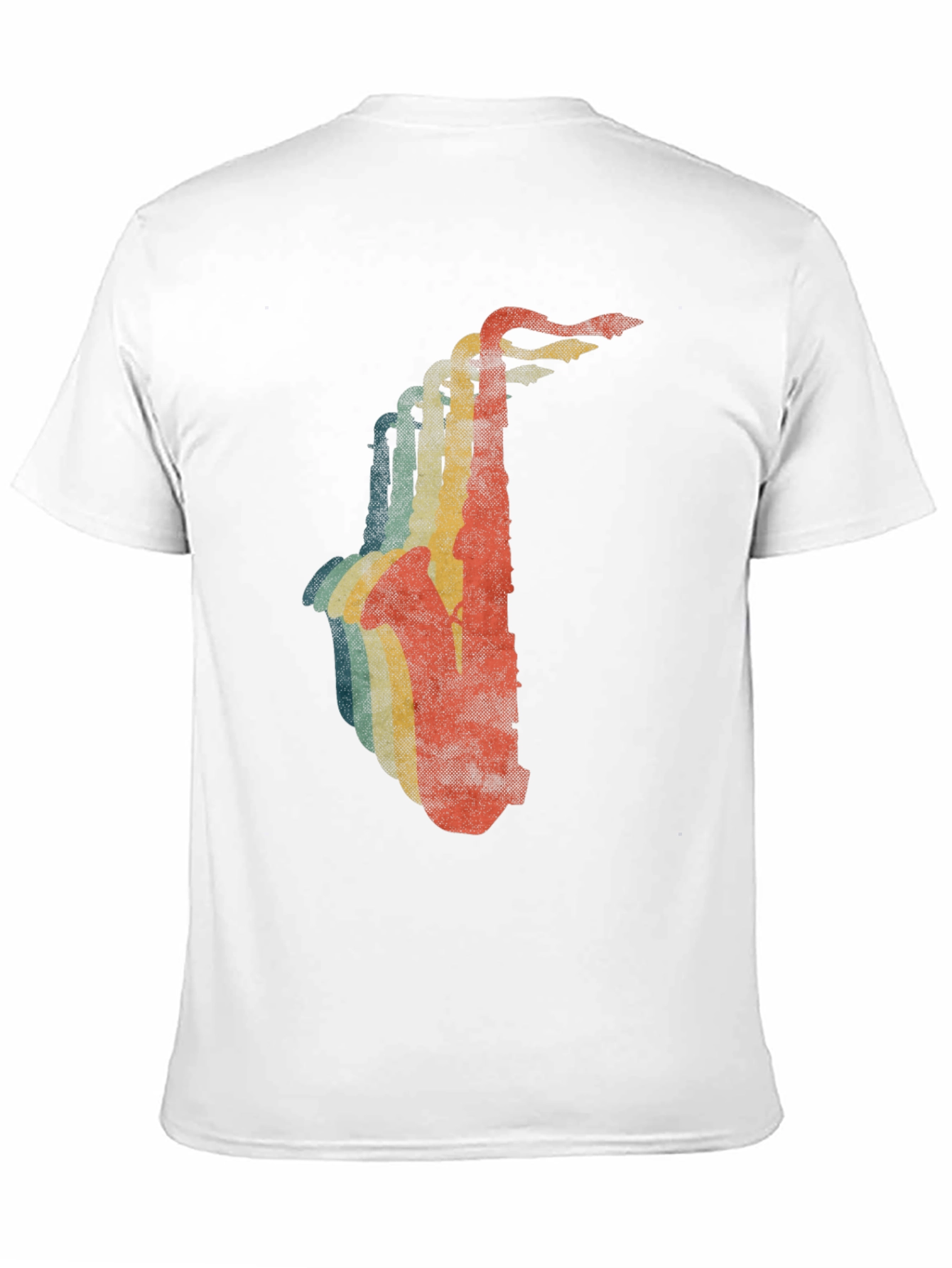 Retro Saxophone Graphic T-Shirt - Cool Music Lover Tee