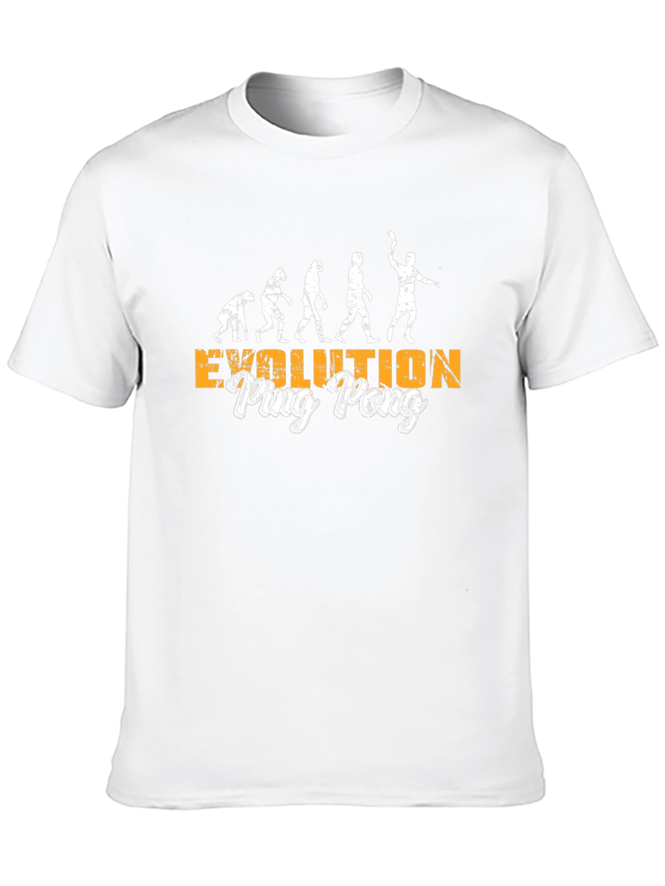 Evolution Ping Pong Black Graphic Tee