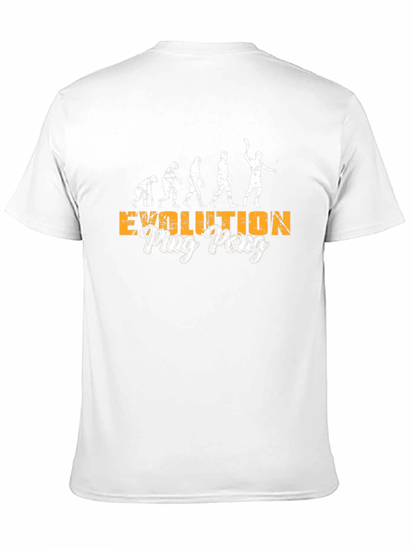 Evolution Ping Pong Black Graphic Tee