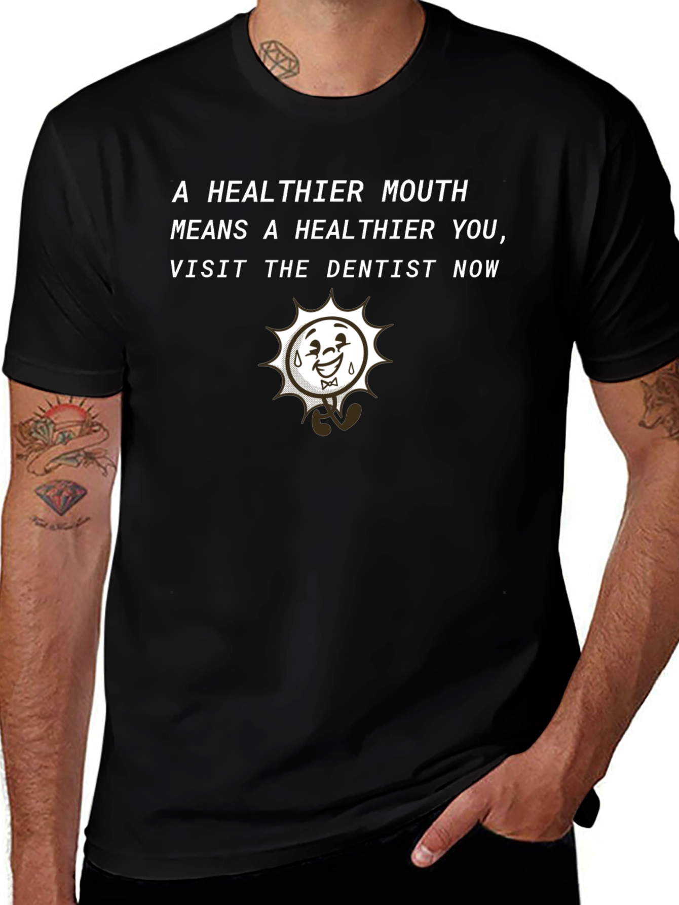 Healthy Mouth Dentist Visit Graphic Tee