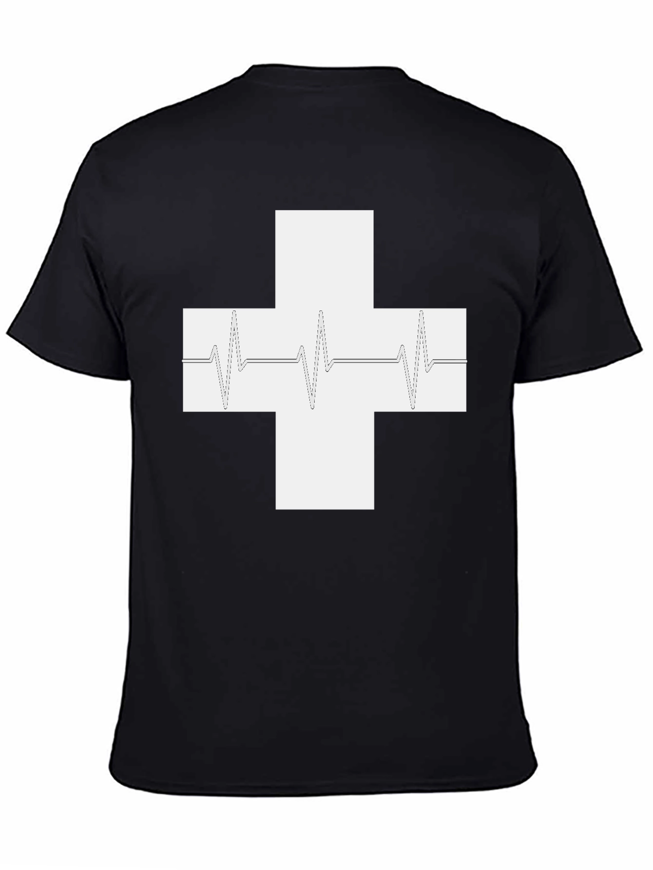 Heartbeat Cross Graphic Tee