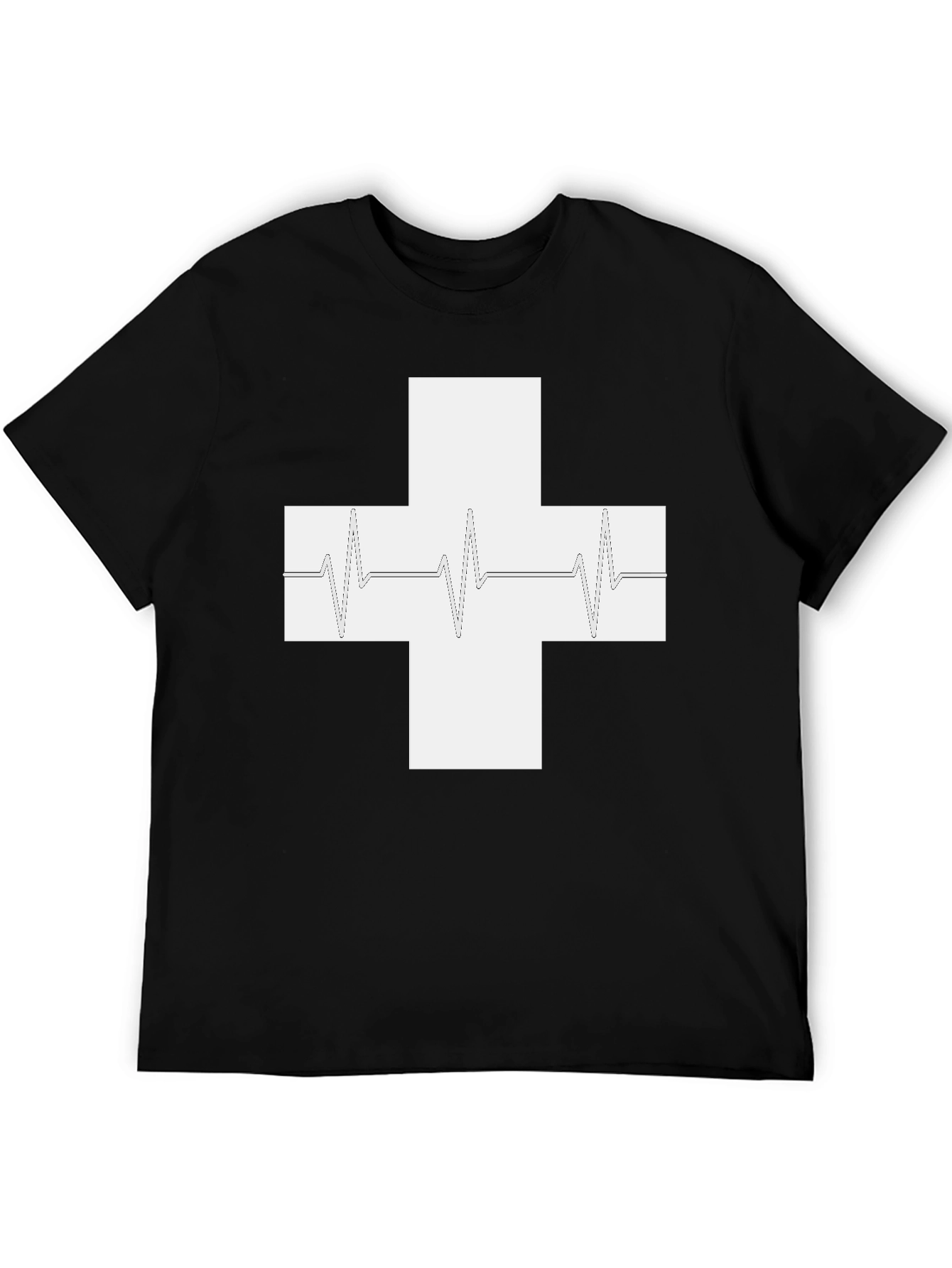 Heartbeat Cross Graphic Tee