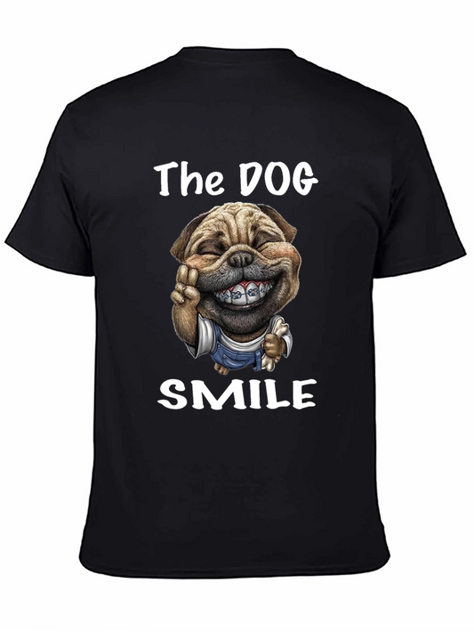 The Dog Smile Funny Graphic Tee