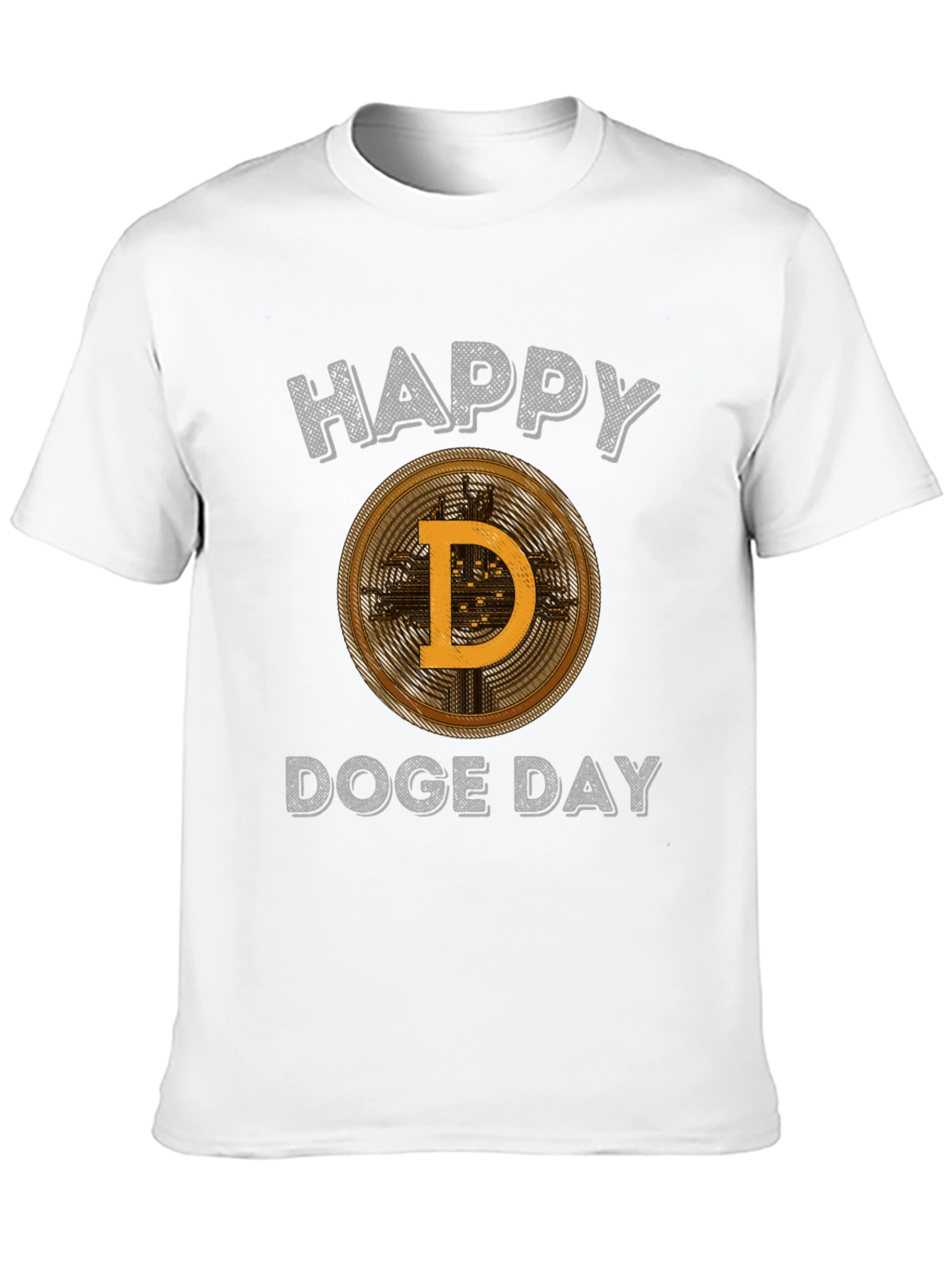 Happy Doge Day T-Shirt Crypto Lover Tee