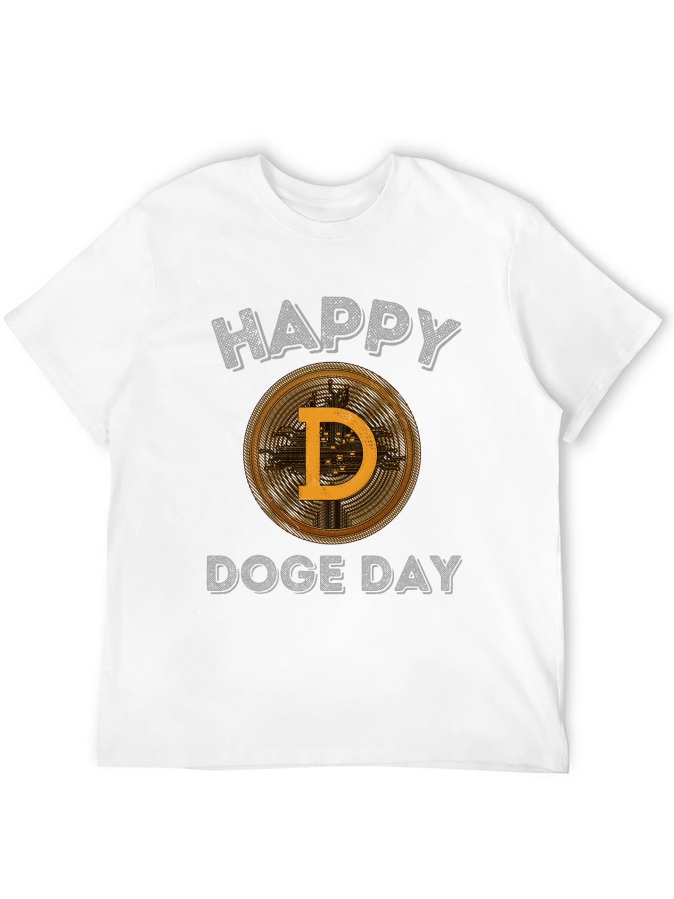 Happy Doge Day T-Shirt Crypto Lover Tee