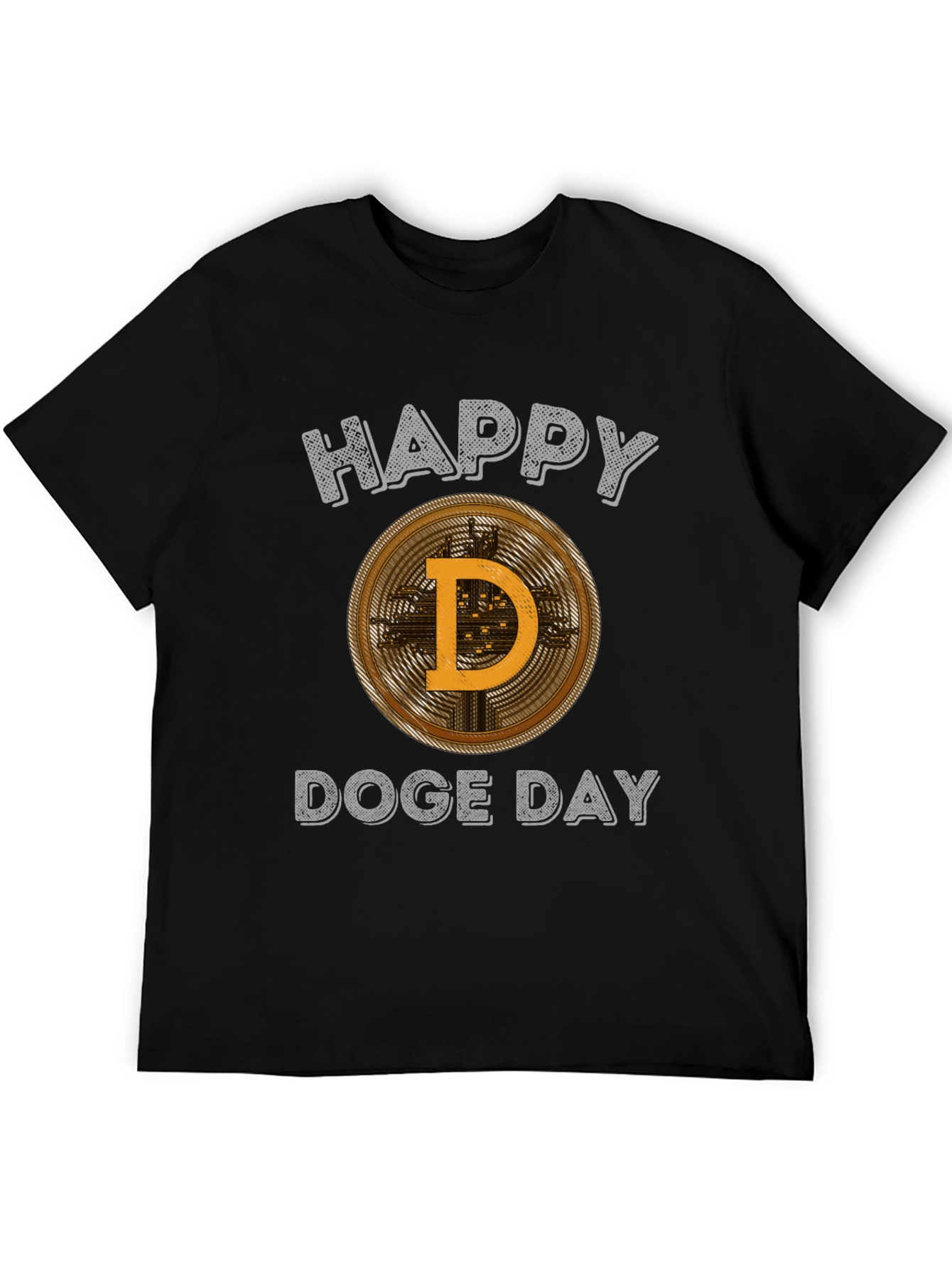 Happy Doge Day T-Shirt Crypto Lover Tee