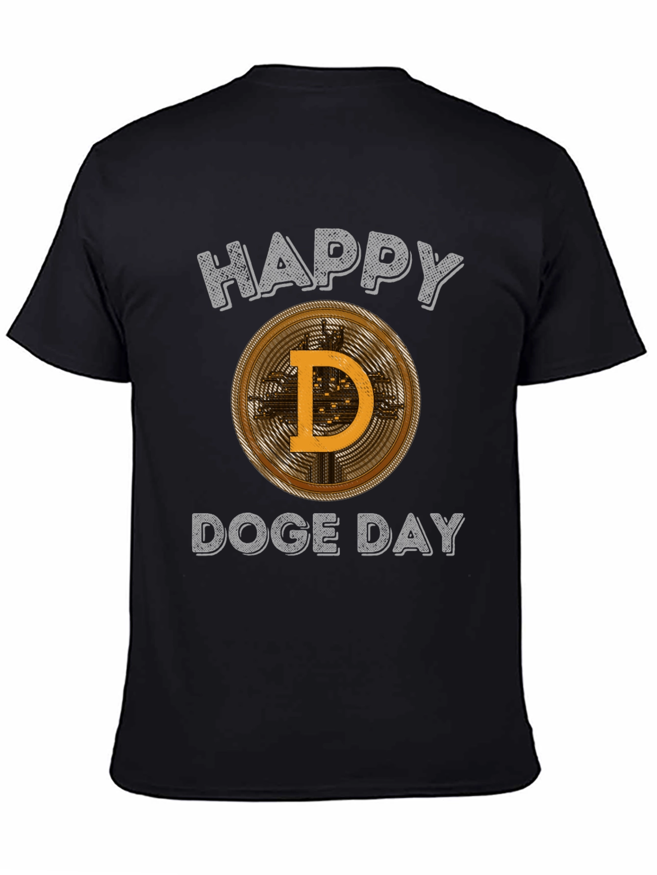 Happy Doge Day T-Shirt Crypto Lover Tee