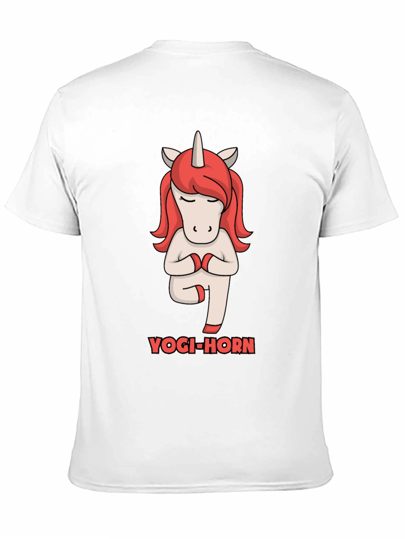 Yogi-Horn Unicorn Graphic T-Shirt