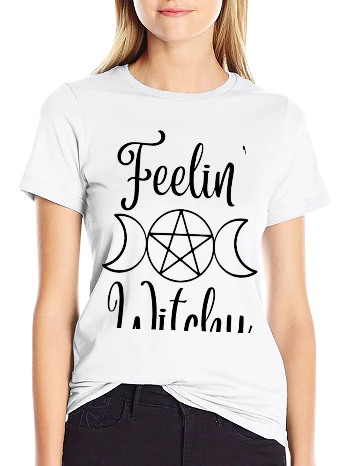 Feelin Witchy T-Shirt Halloween Tee
