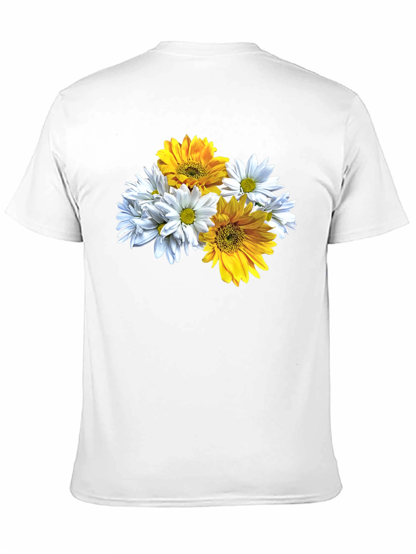 Floral Graphic Tee - Daisy & Sunflower Print