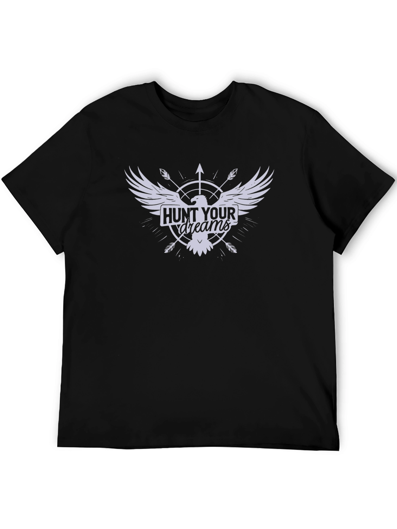 Hunt Your Dreams Graphic Tee - Black