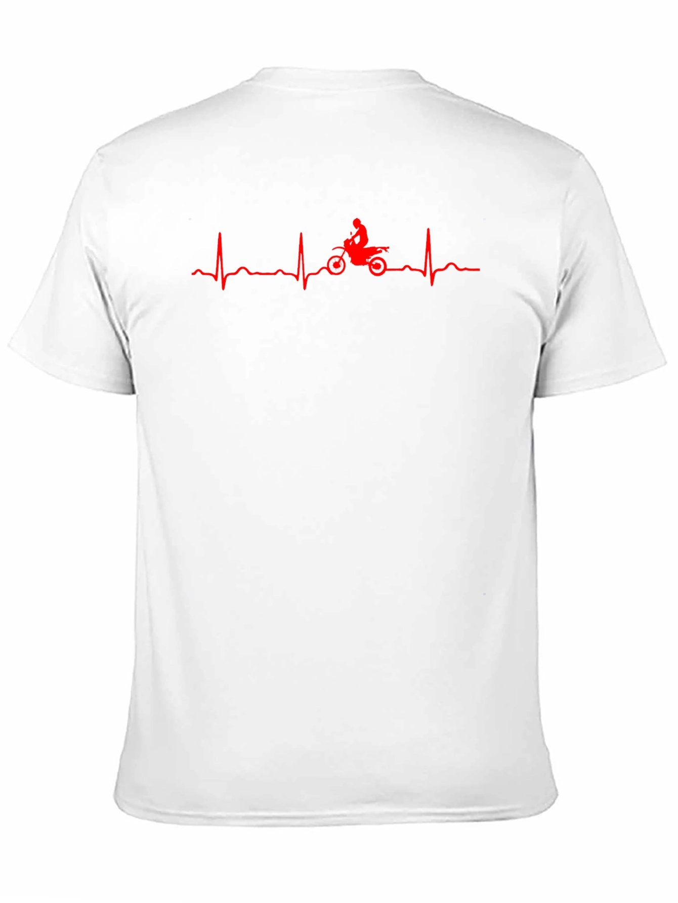 Motorcycle Heartbeat T-Shirt - Biker Life