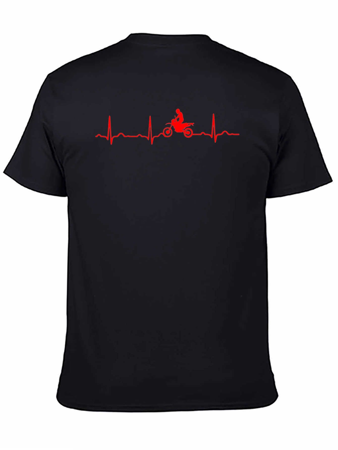 Motorcycle Heartbeat T-Shirt - Biker Life