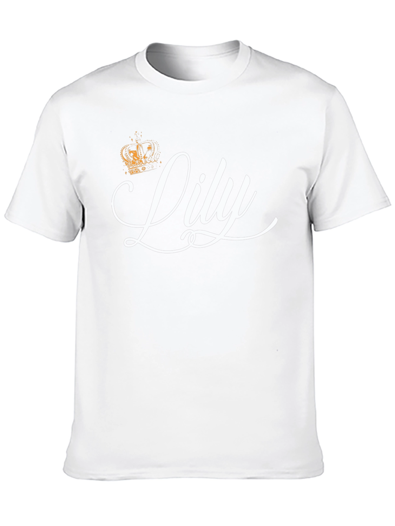Lily Crown Black T-Shirt