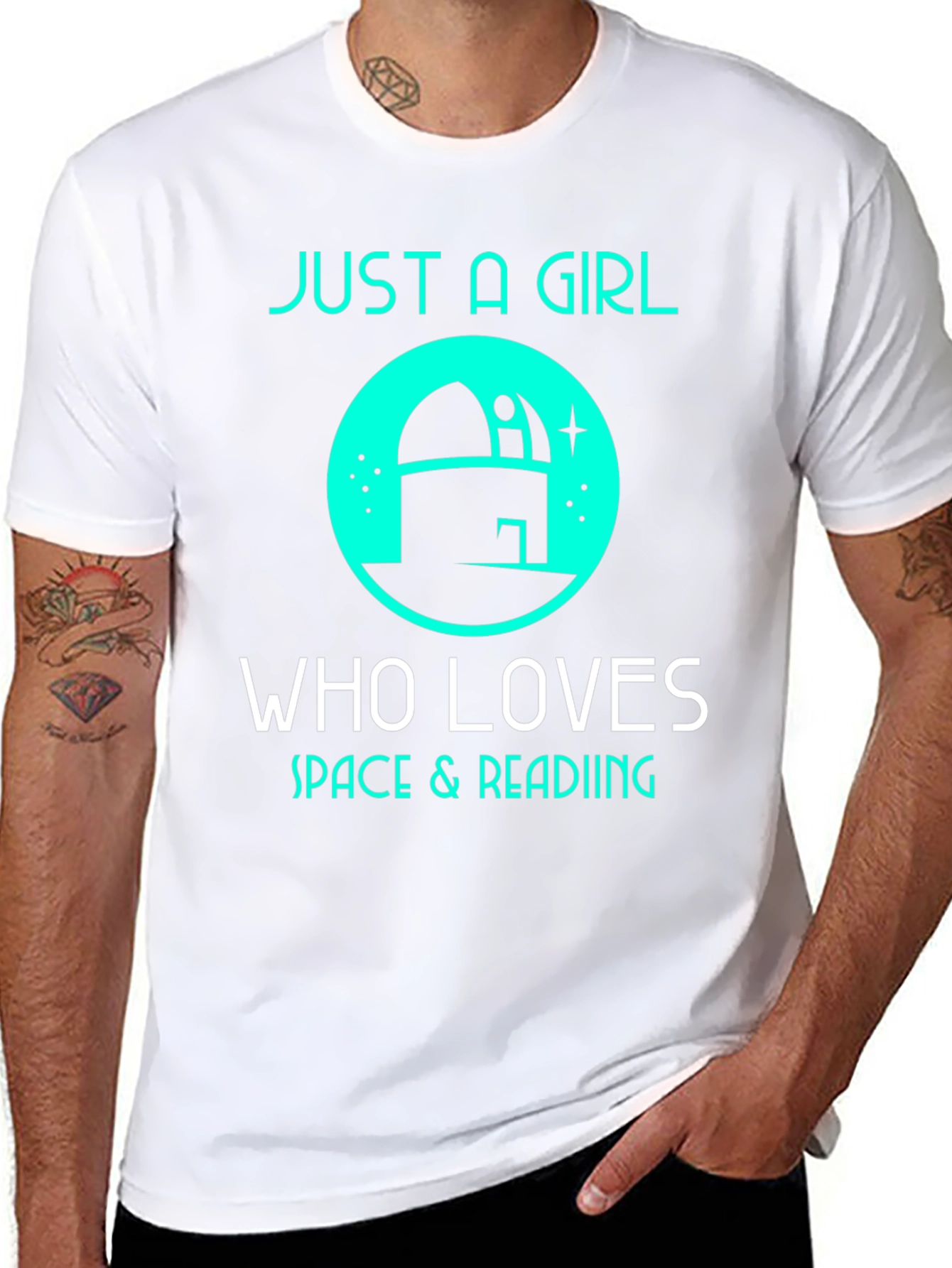 Space & Reading Lover T-Shirt