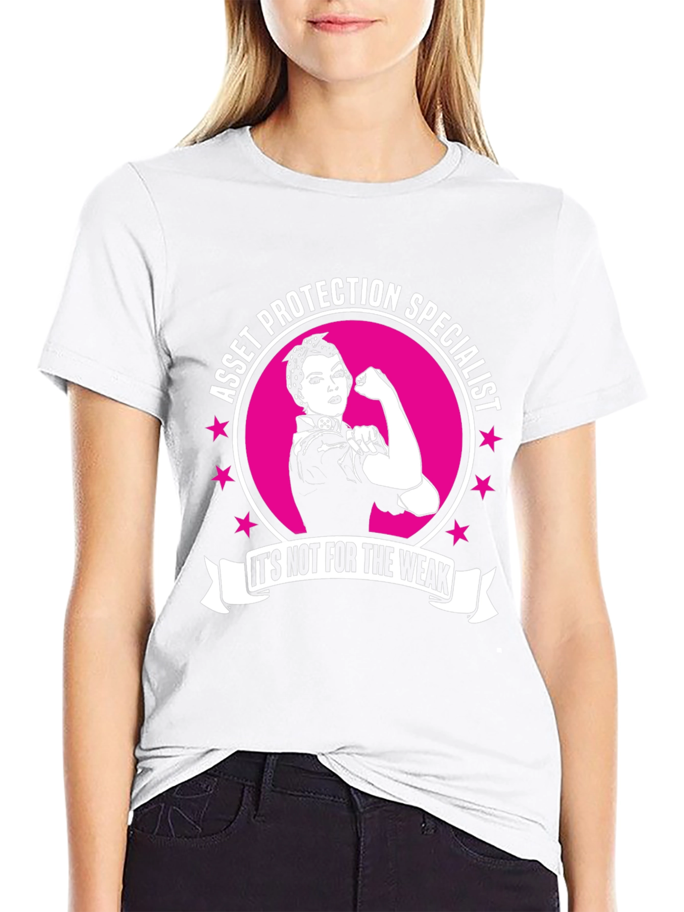 Asset Protection Specialist Strong Woman T-Shirt