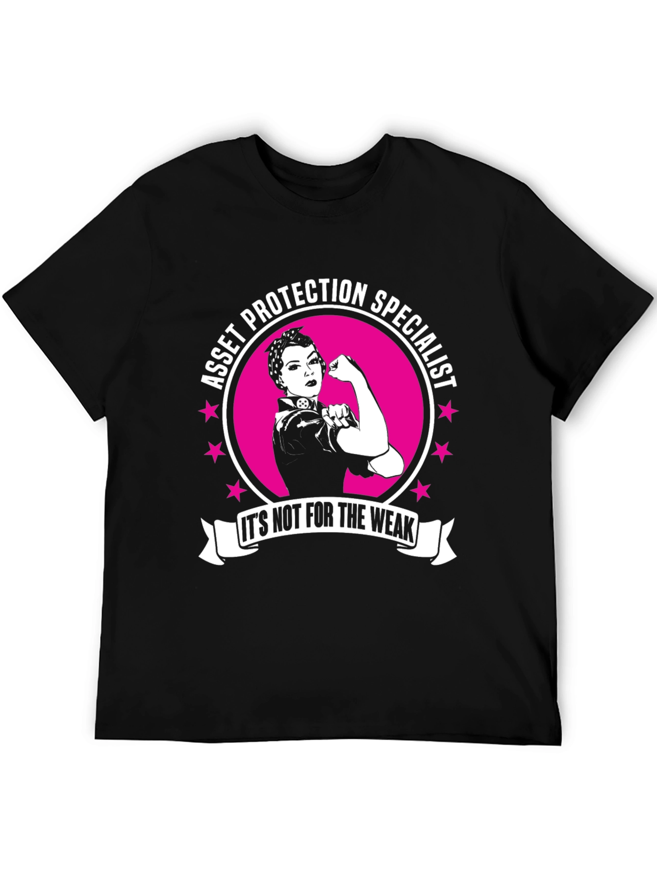 Asset Protection Specialist Strong Woman T-Shirt