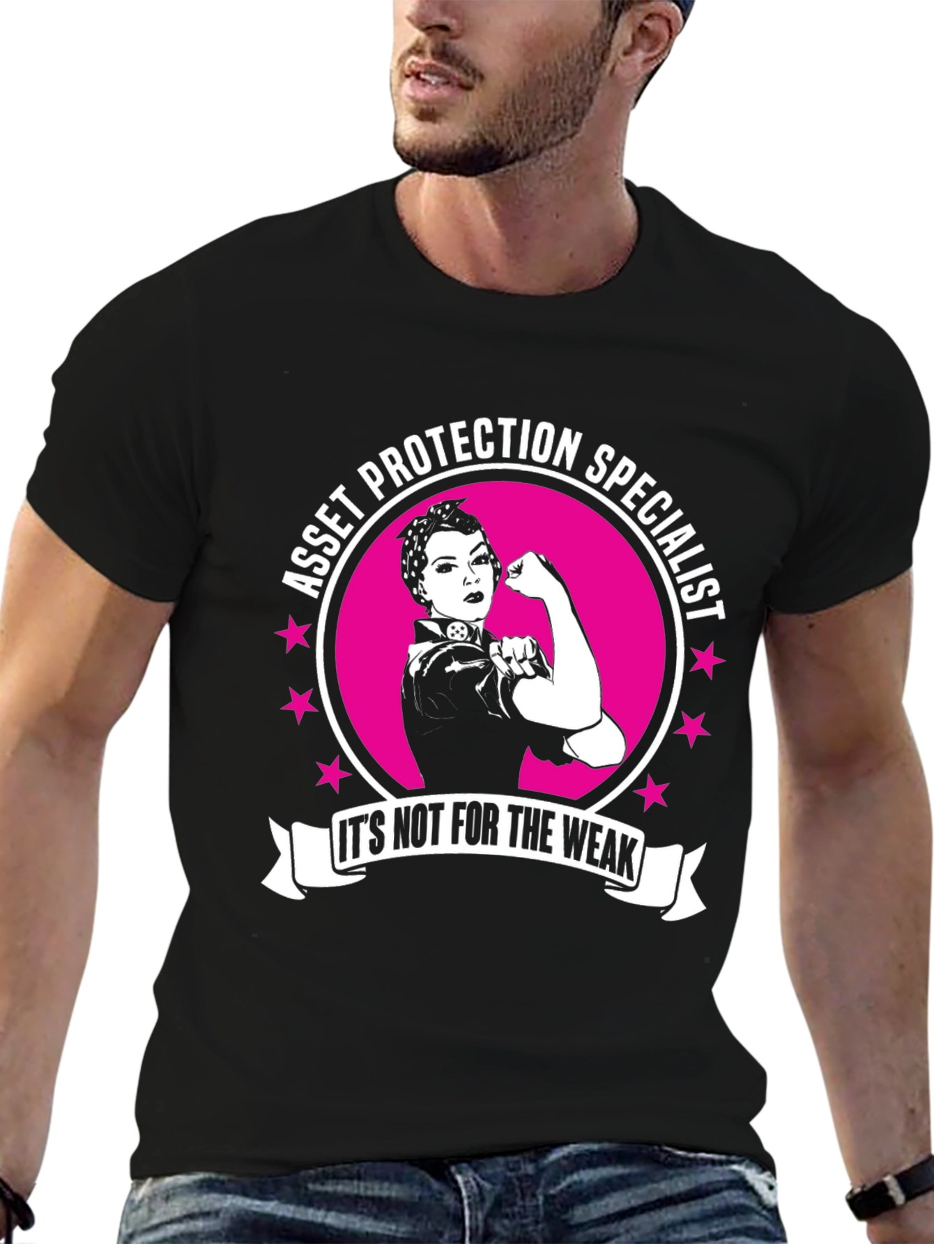 Asset Protection Specialist Strong Woman T-Shirt