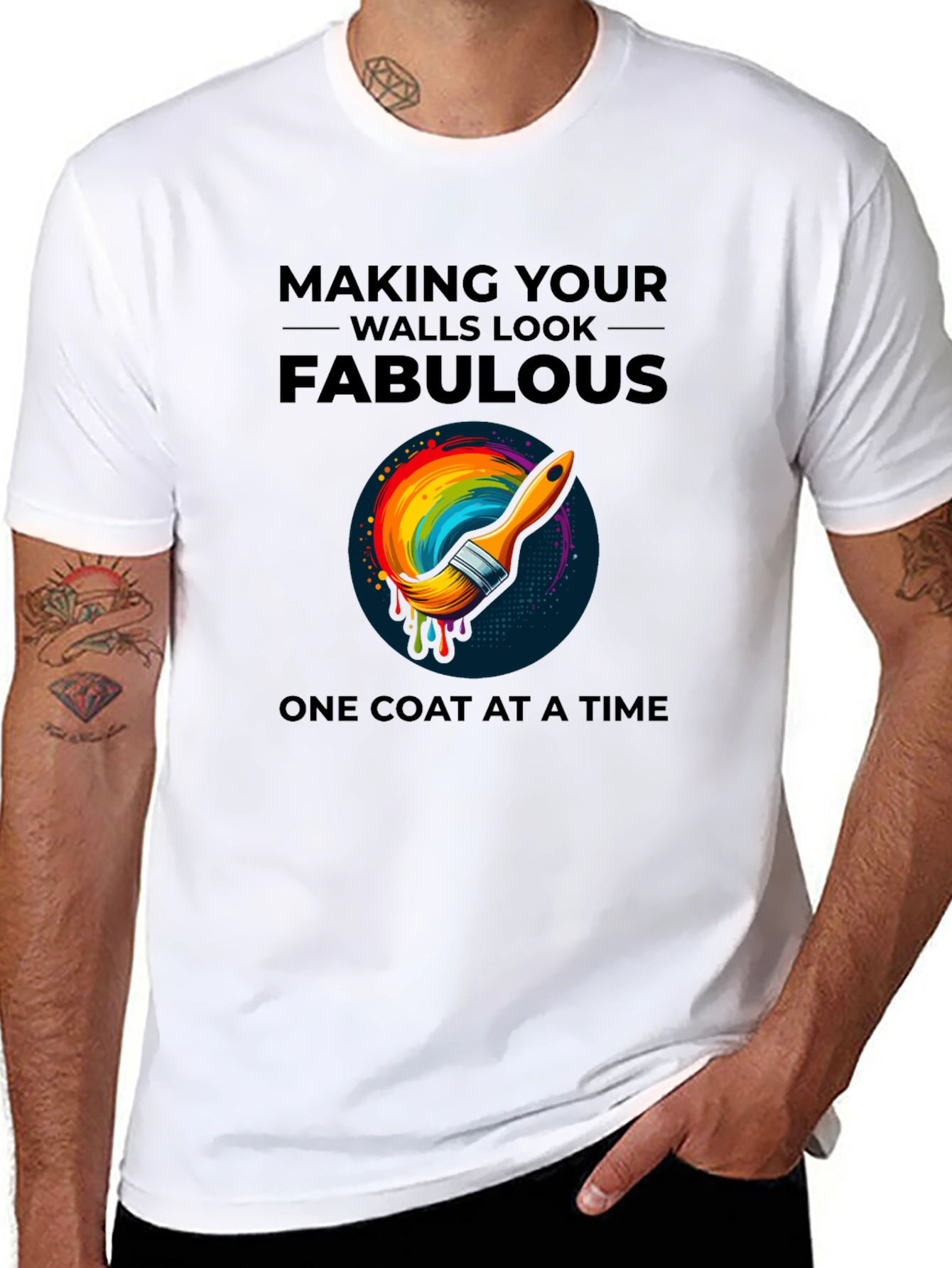 Fabulous Walls T-Shirt - Painters Pride