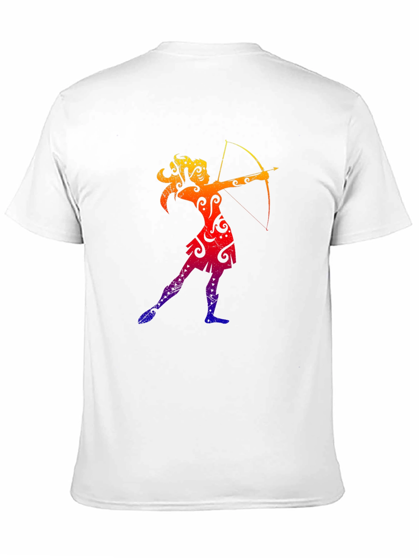 Sagittarius Zodiac Black T-Shirt