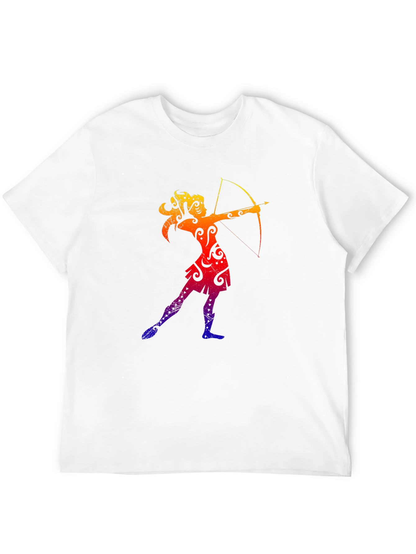 Sagittarius Zodiac Black T-Shirt