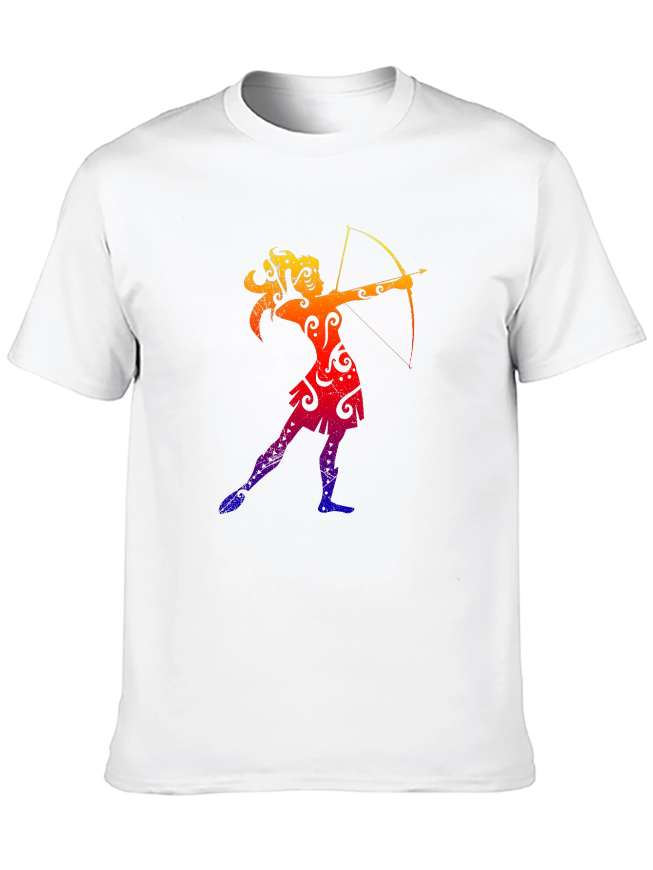 Sagittarius Zodiac Black T-Shirt