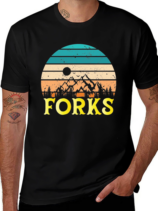 Vintage Forks Graphic Tee