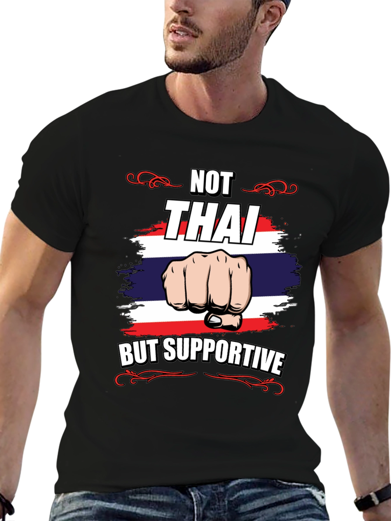 Not Thai But Supportive T-Shirt