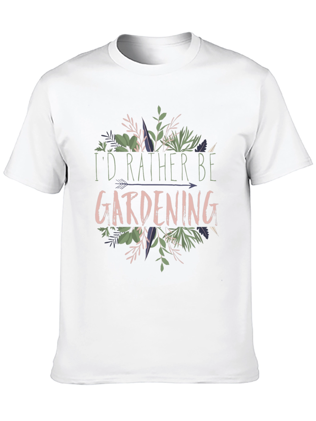Gardening T-Shirt: Id Rather Be Gardening Tee
