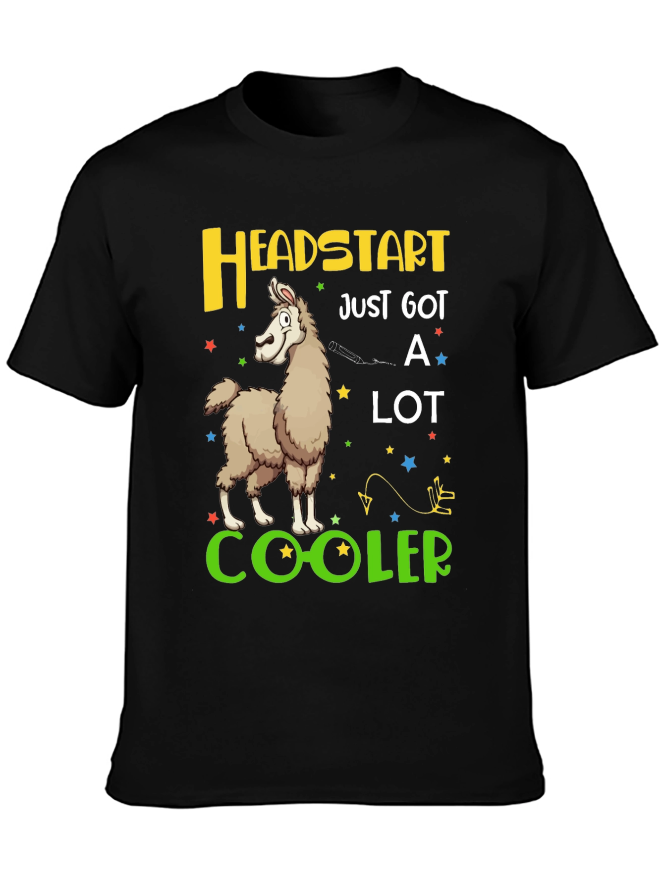 Headstart Just Got a Lot Cooler Llama T-Shirt