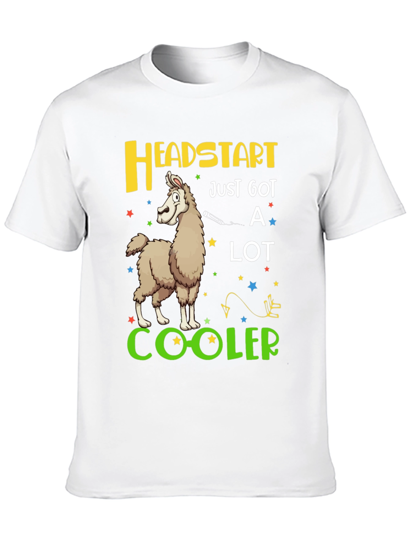 Headstart Just Got a Lot Cooler Llama T-Shirt