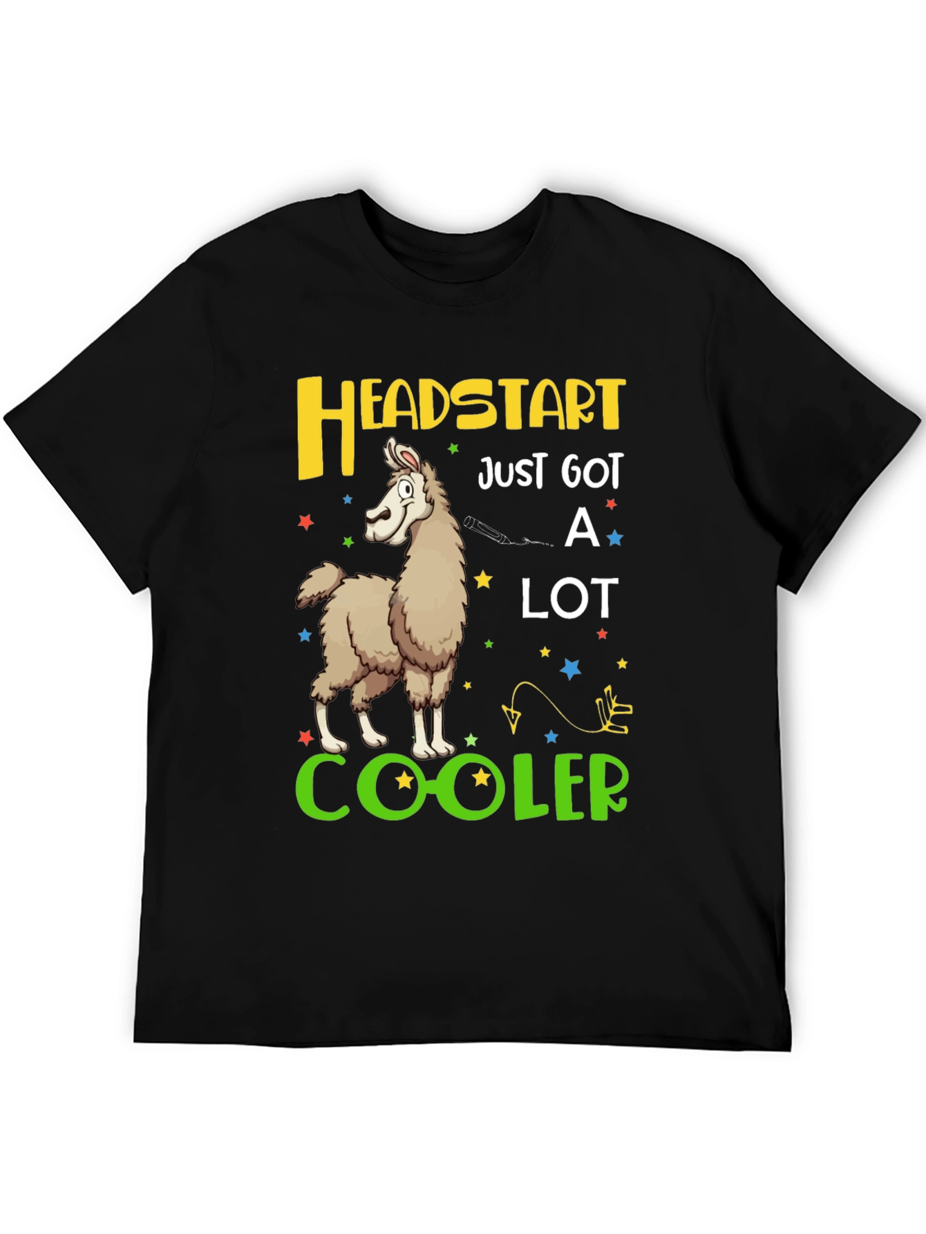 Headstart Just Got a Lot Cooler Llama T-Shirt