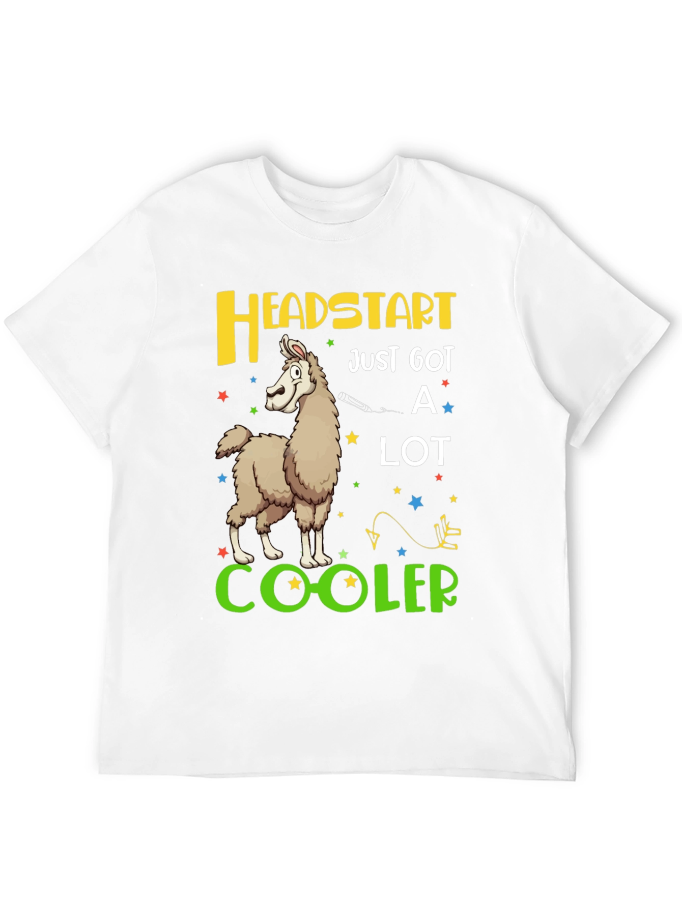 Headstart Just Got a Lot Cooler Llama T-Shirt