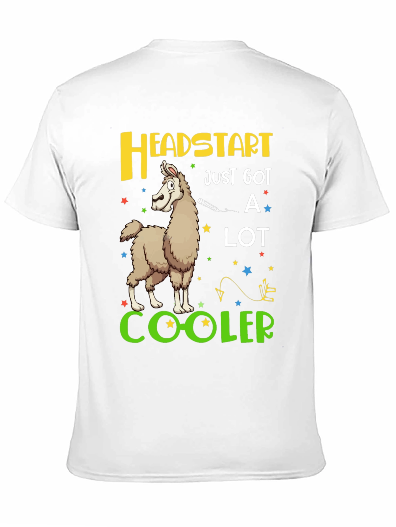 Headstart Just Got a Lot Cooler Llama T-Shirt