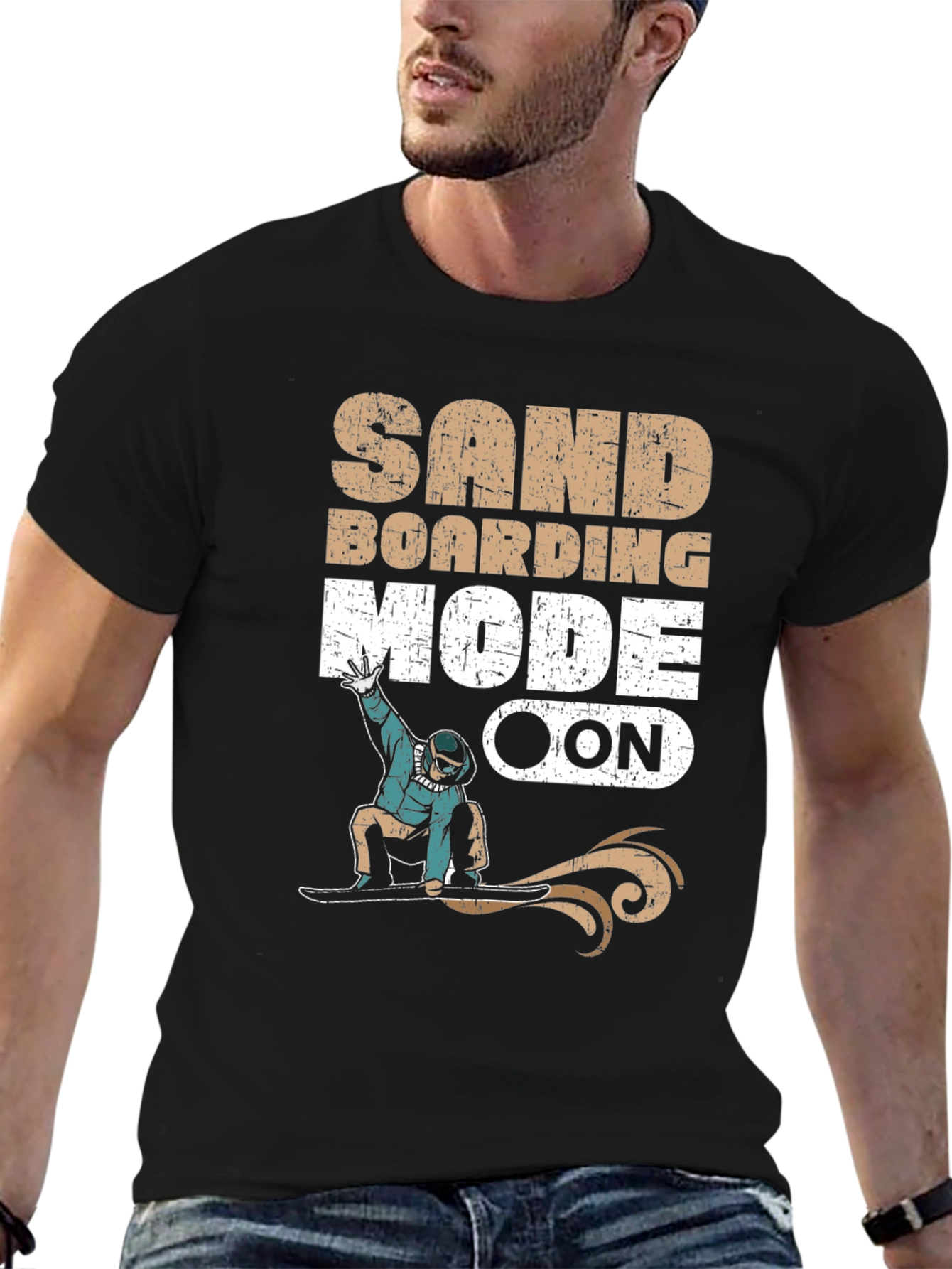 Sandboarding Mode On Graphic Tee