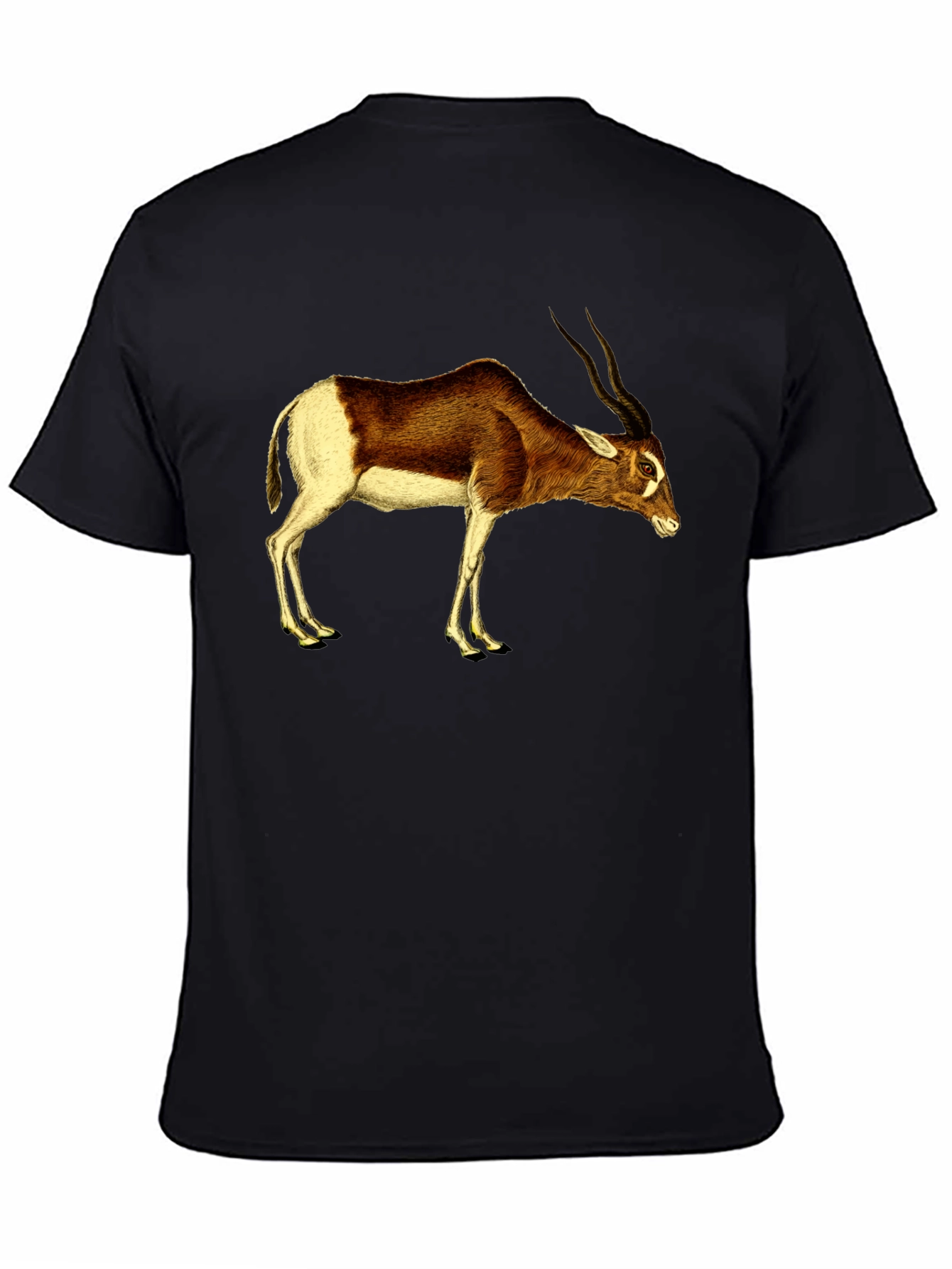 Addax Antelope Graphic Tee - Stylish Animal Shirt