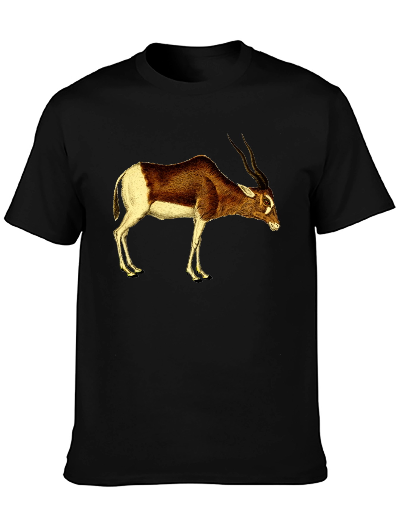 Addax Antelope Graphic Tee - Stylish Animal Shirt