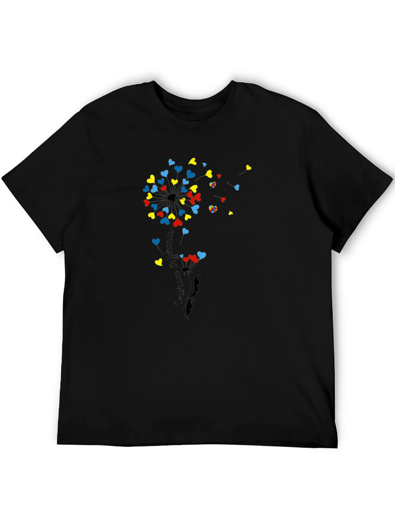 Embrace Difference Autism Awareness T-Shirt