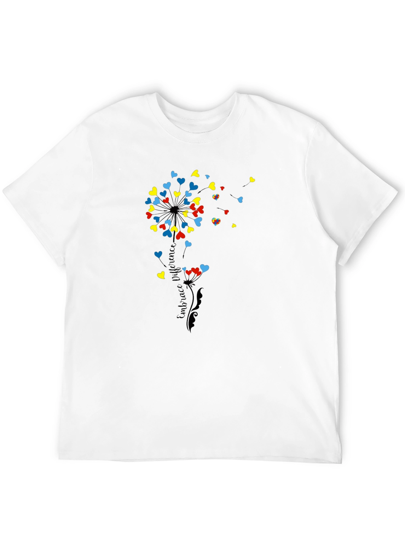 Embrace Difference Autism Awareness T-Shirt