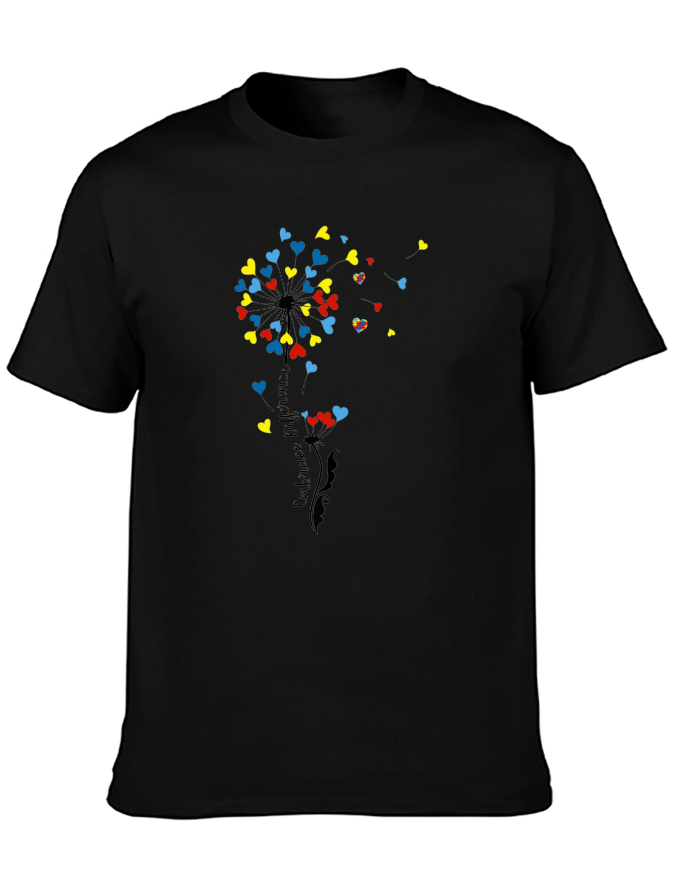 Embrace Difference Autism Awareness T-Shirt