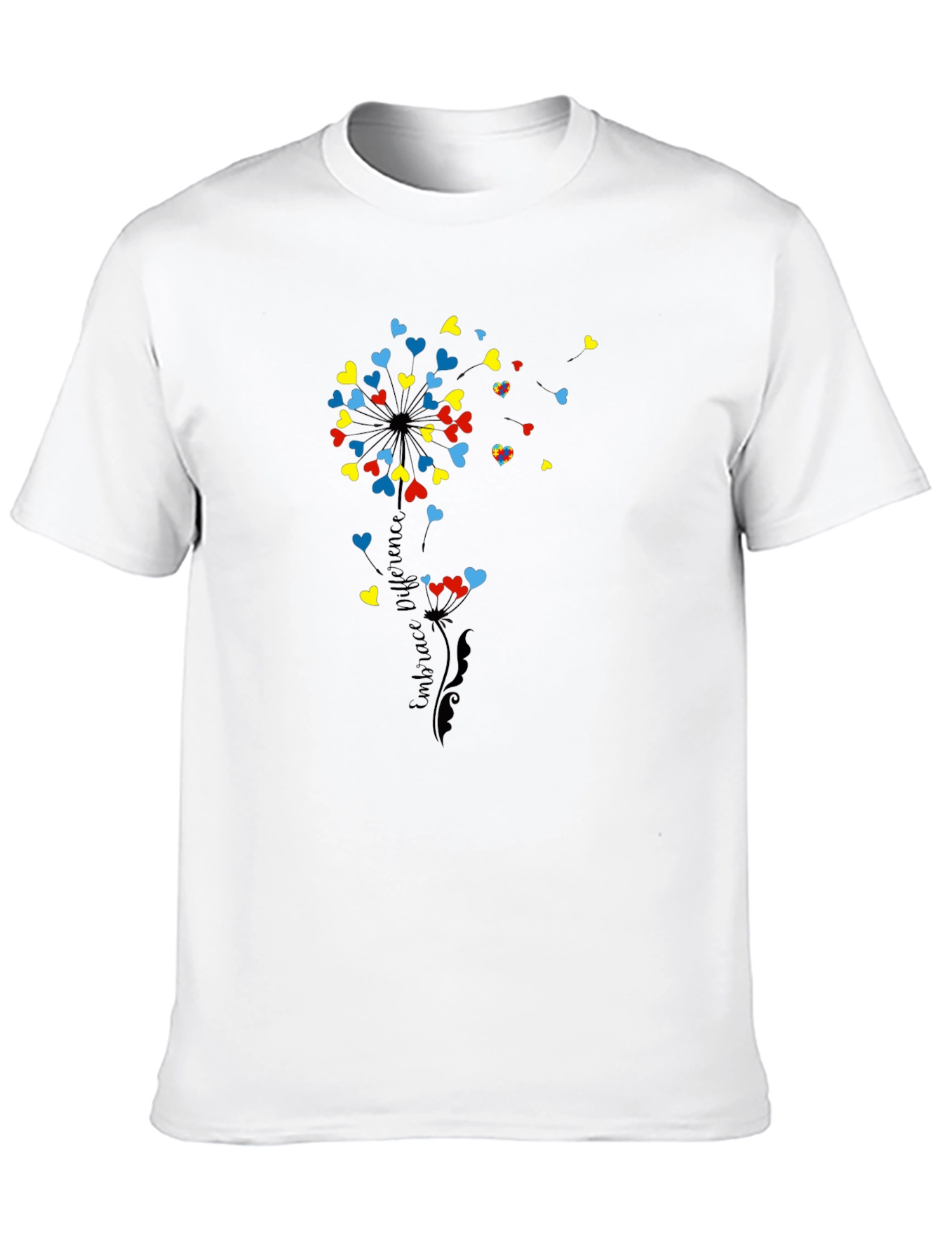 Embrace Difference Autism Awareness T-Shirt